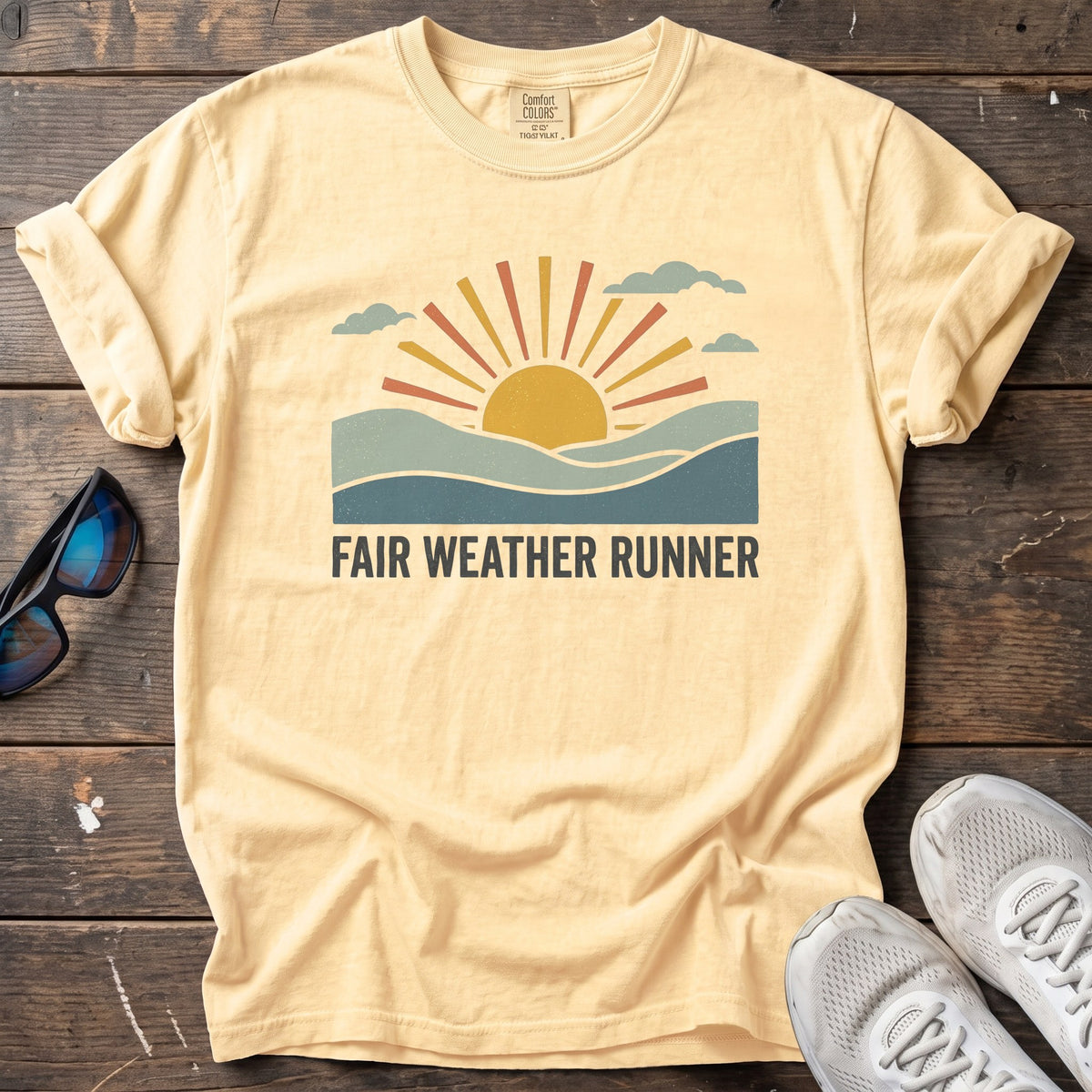 Fair Weather Runner Tee — Butter