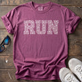 Floral Run Tee — Berry