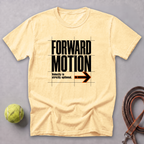 Forward Motion, Velocity Optional Tee — Butter