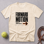 Forward Motion, Velocity Optional Tee — Ivory