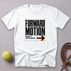 Forward Motion, Velocity Optional Tee — White