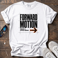 Forward Motion, Velocity Optional Tee — White