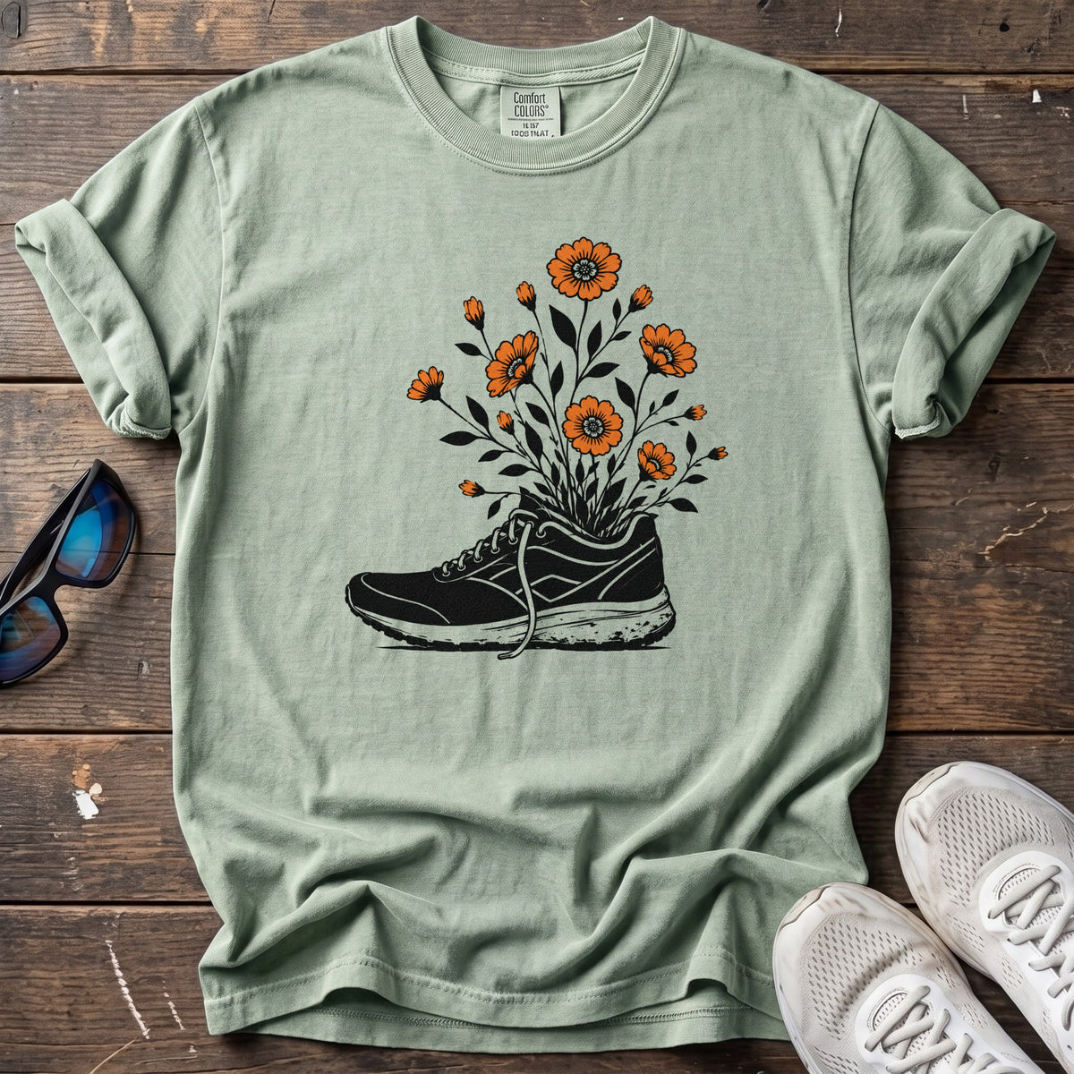 Garden Pace Tee — Bay