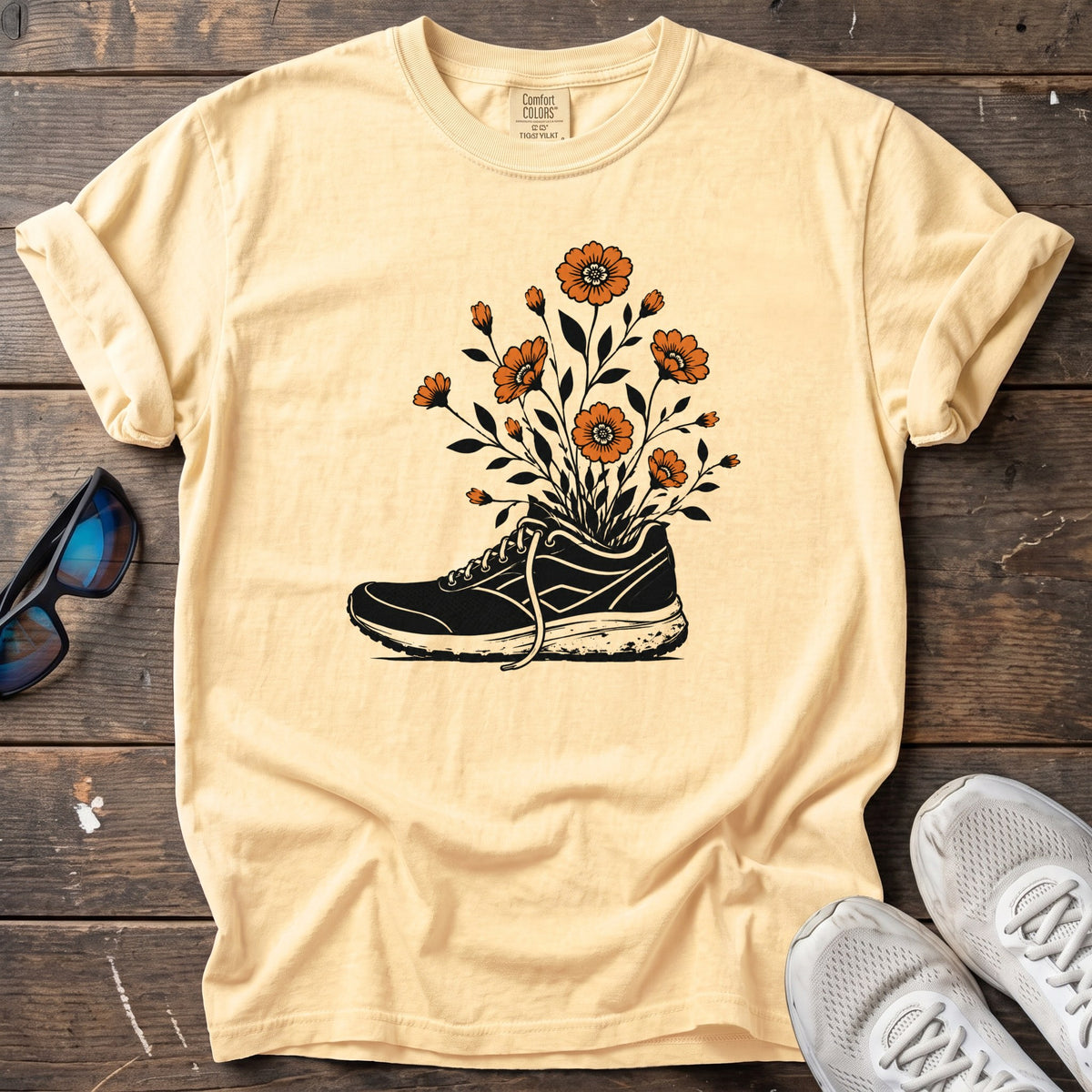 Garden Pace Tee — Butter