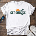 Get Outside Signage Tee — White