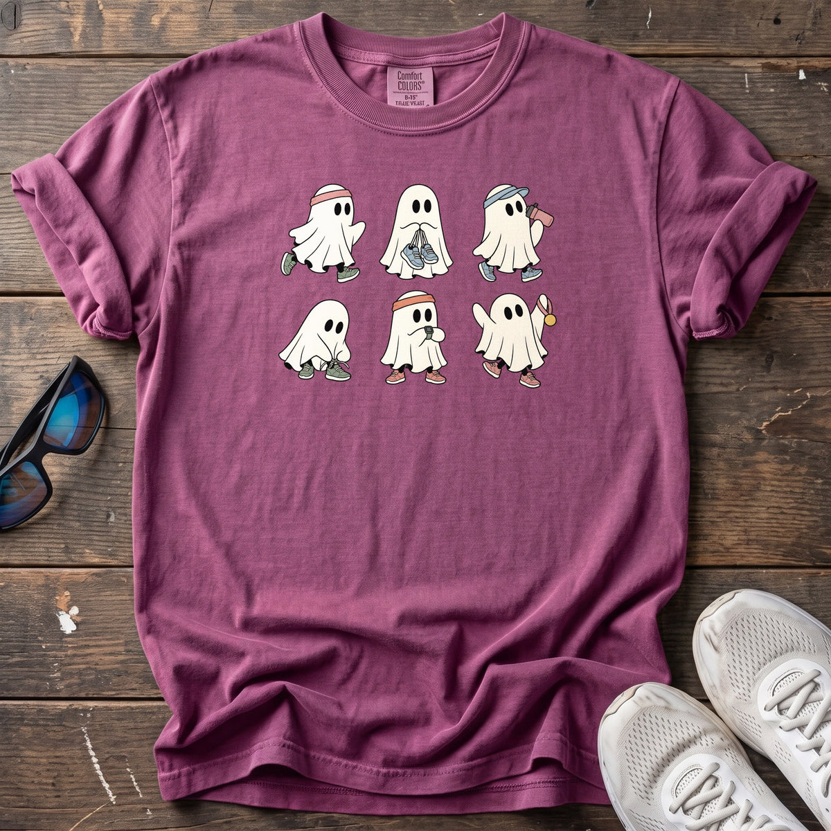 Ghost Life Tee — Berry