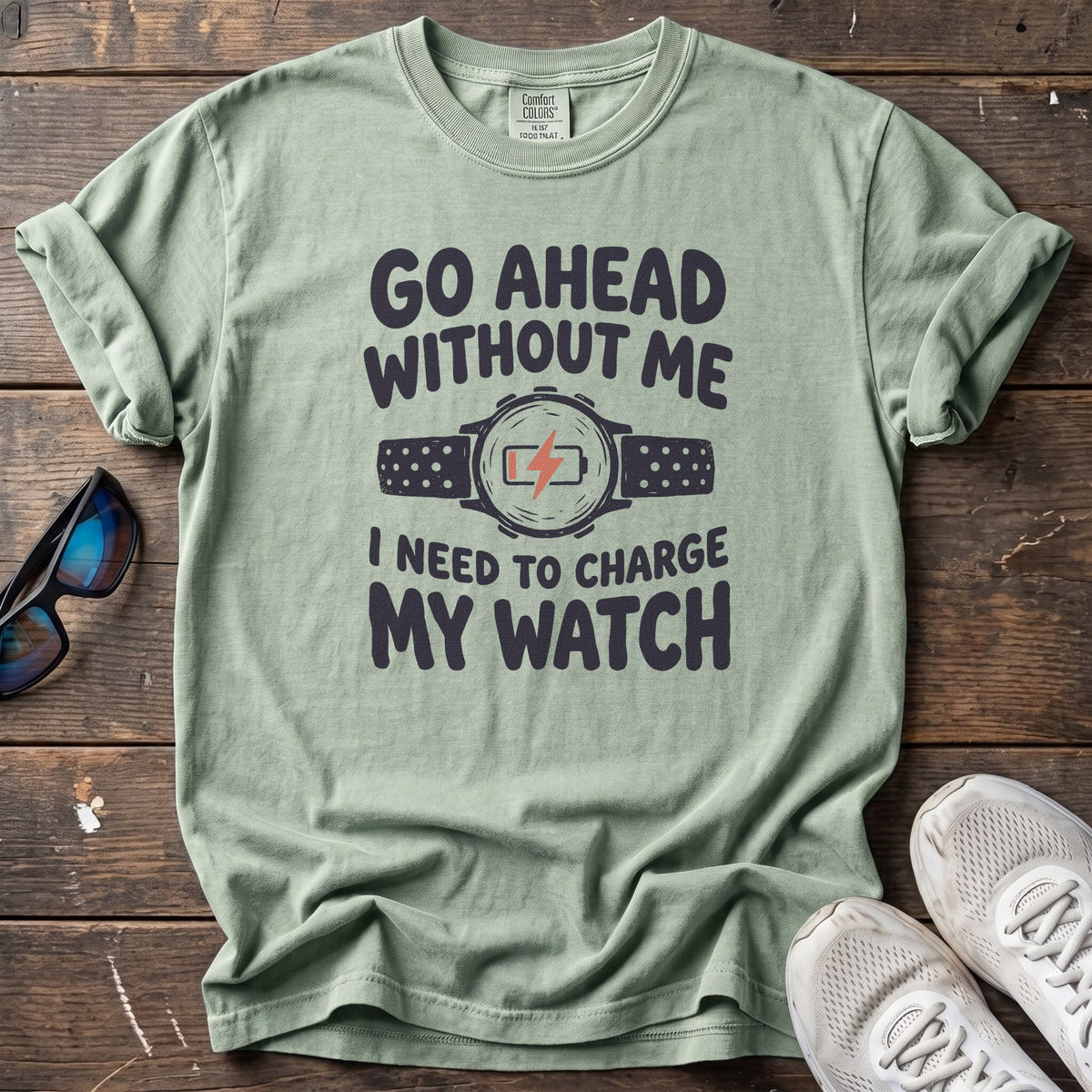 Go Ahead Without Me Tee — Bay