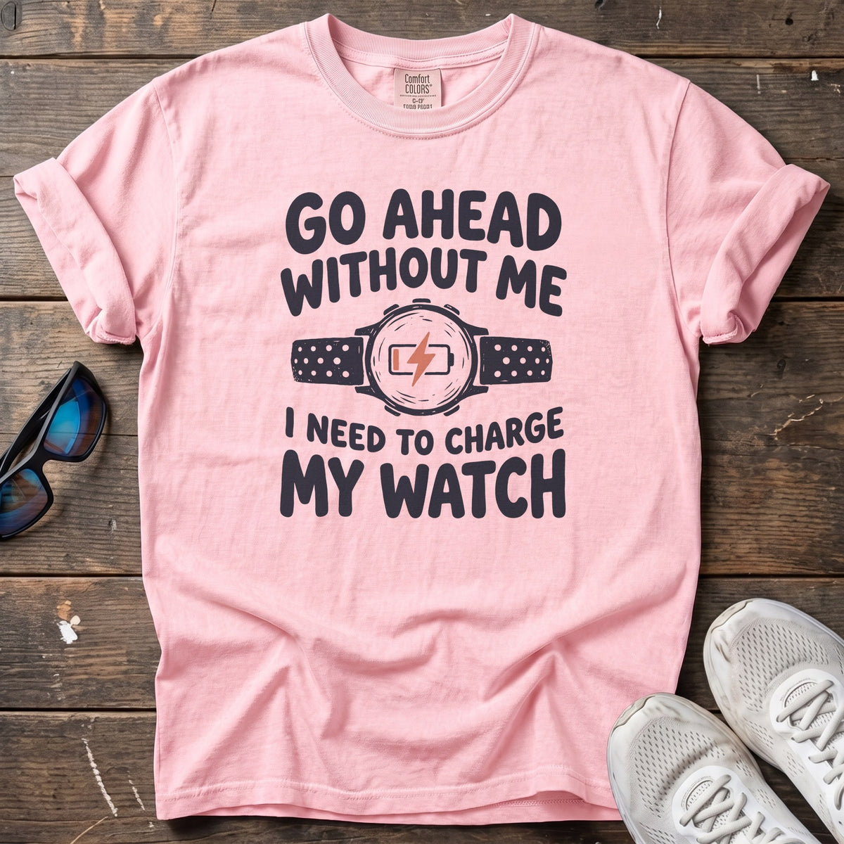 Go Ahead Without Me Tee — Blossom