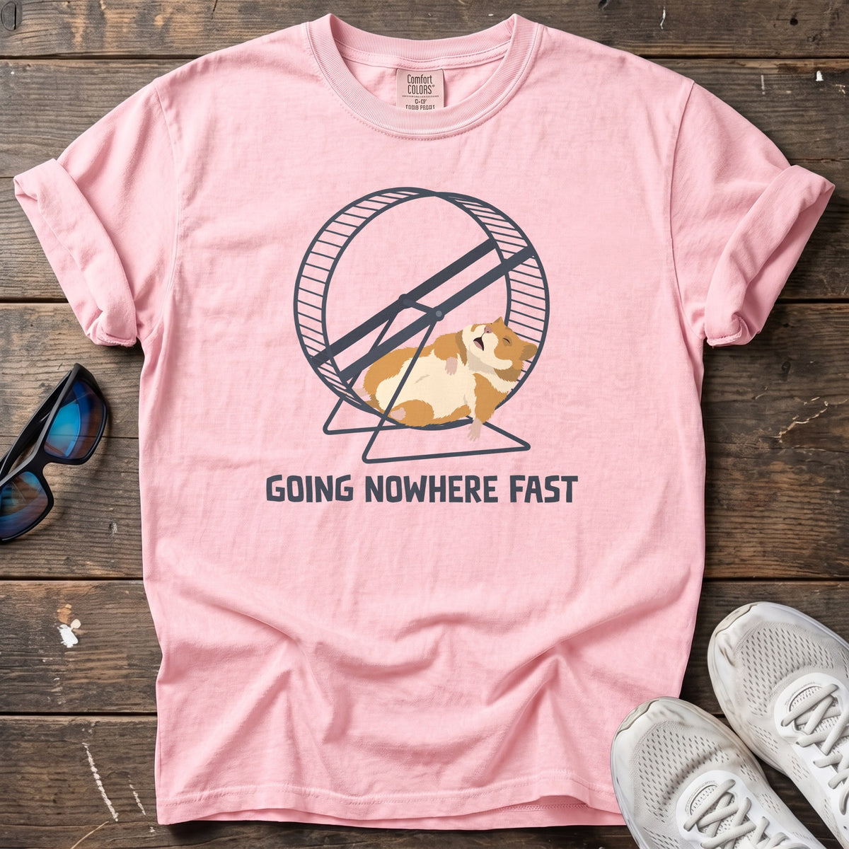 Going Nowhere Fast Tee — Blossom