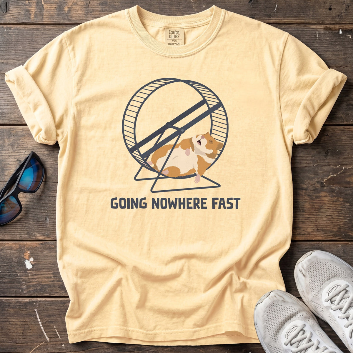 Going Nowhere Fast Tee — Butter
