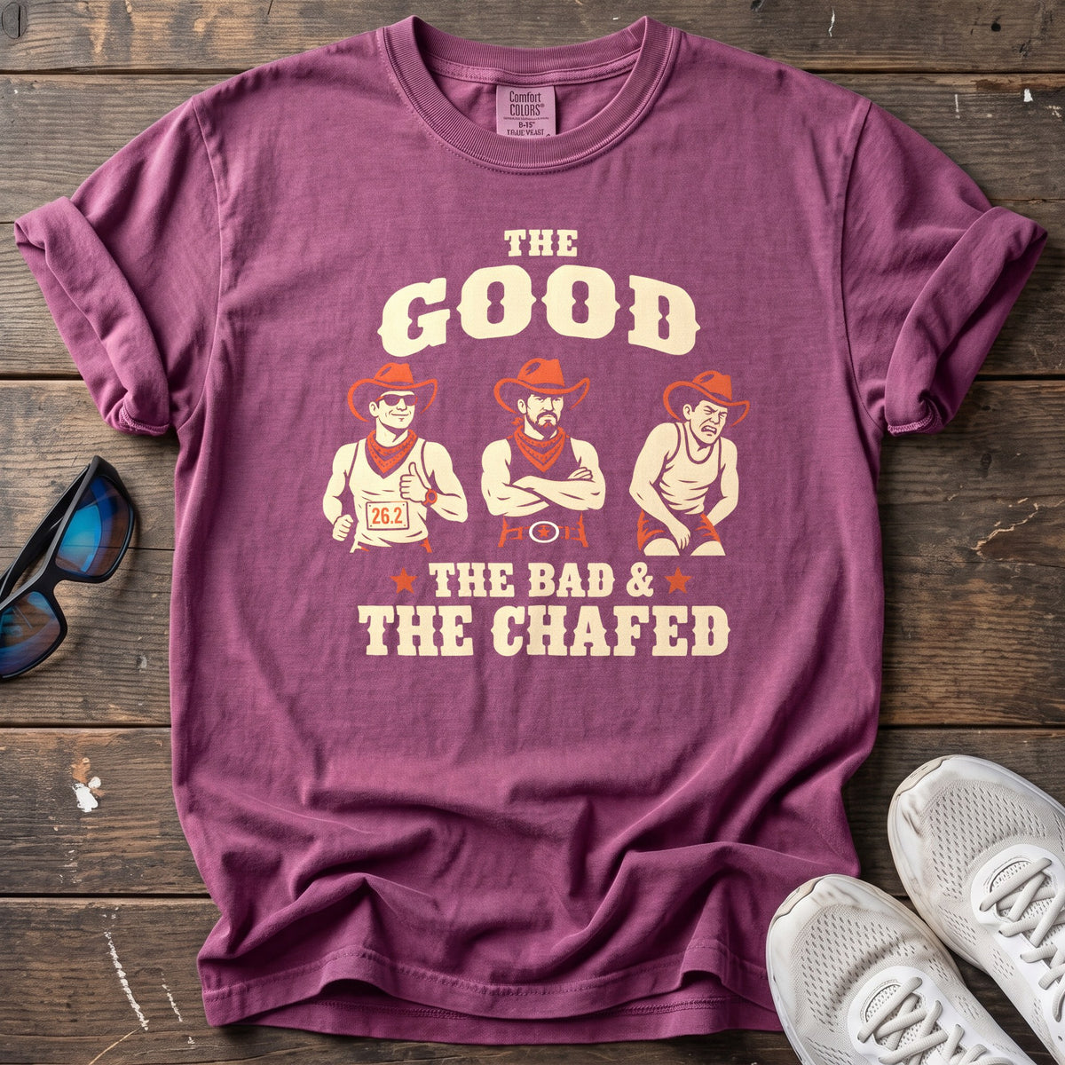 The Good the Bad & the Chafed Tee — Berry