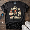 The Good the Bad & the Chafed Tee — Black