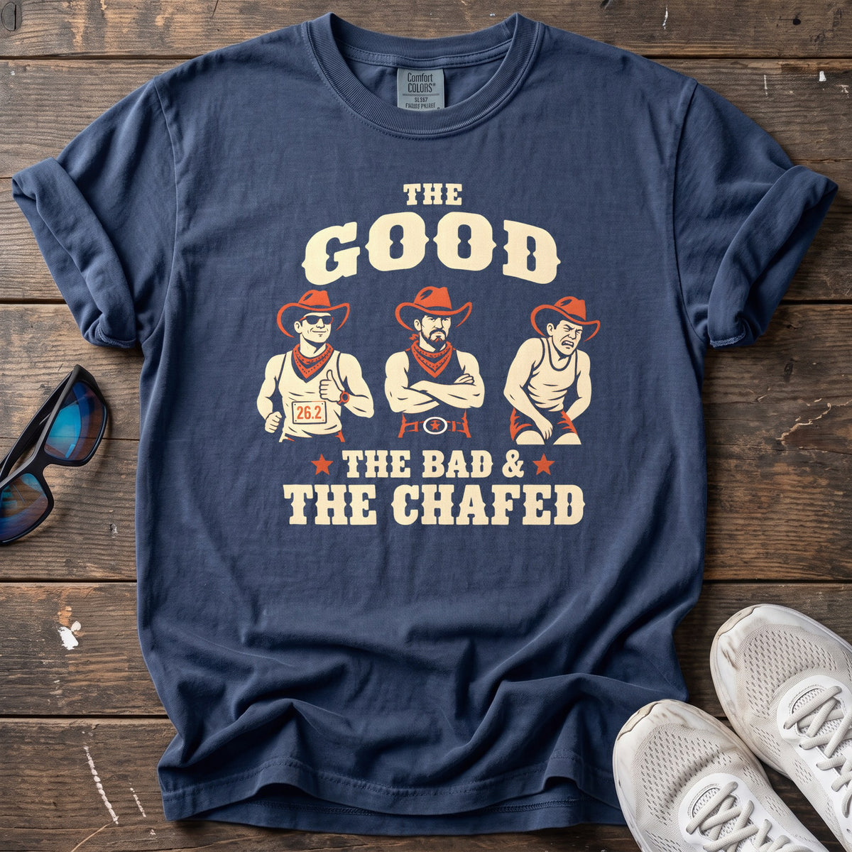 The Good the Bad & the Chafed Tee — True Navy