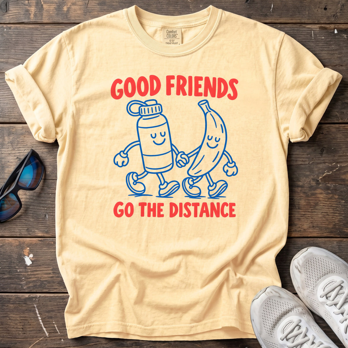 Good Friends Tee — Butter