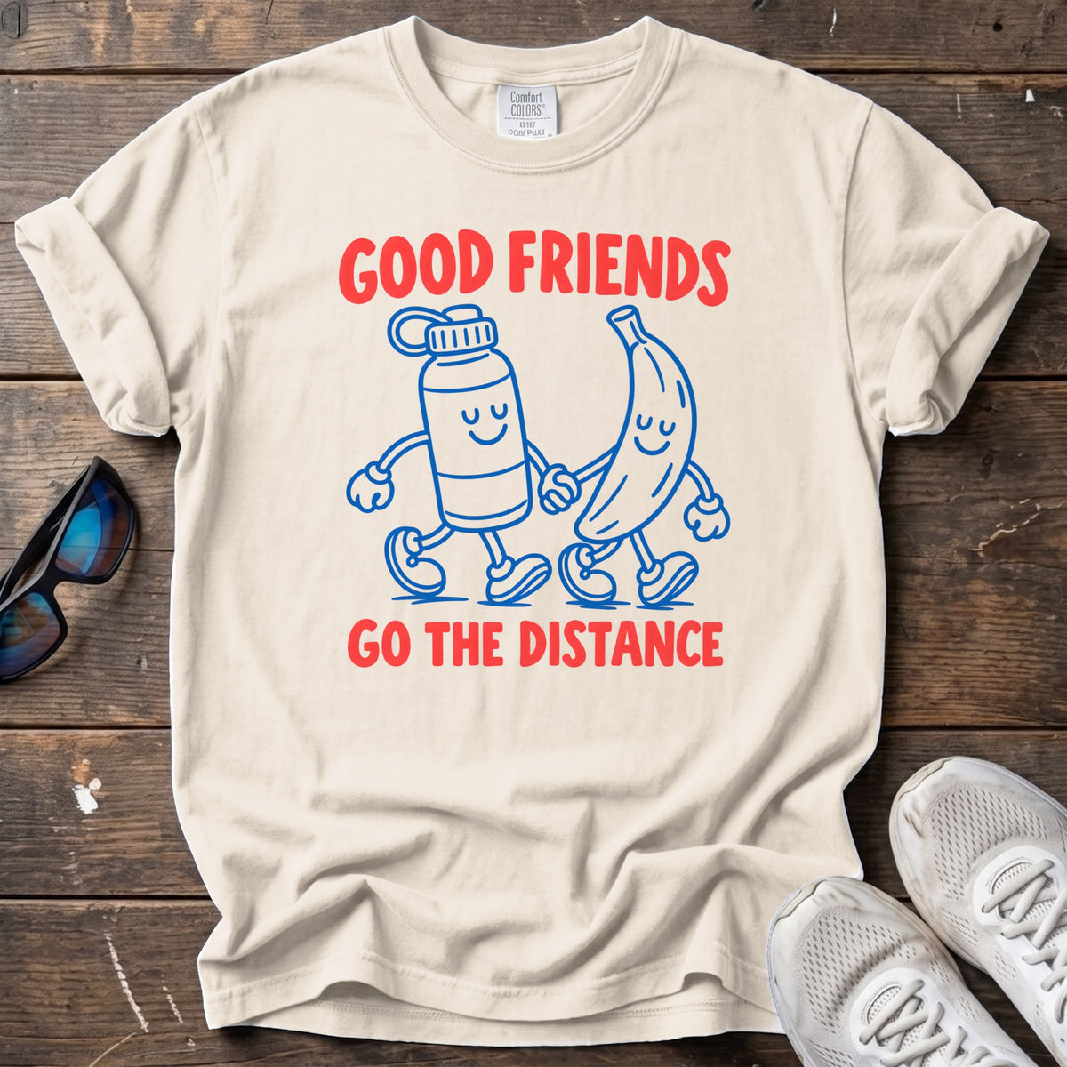 Good Friends Tee — Ivory