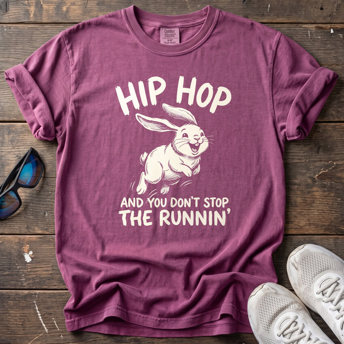 Runner's Delight Tee — Berry