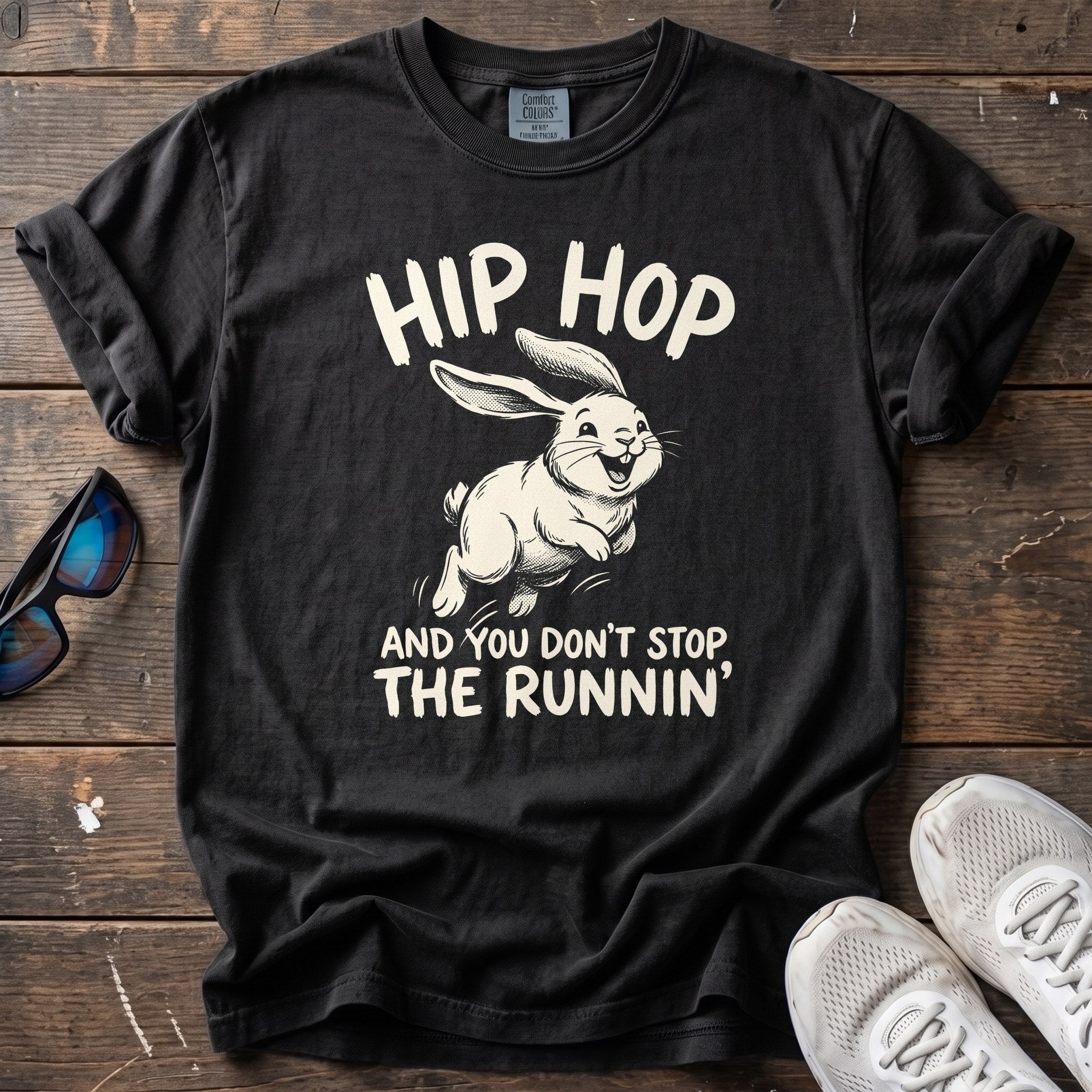 Runner's Delight Tee — Black