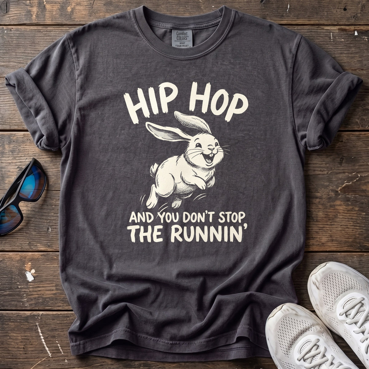 Runner's Delight Tee — Graphite