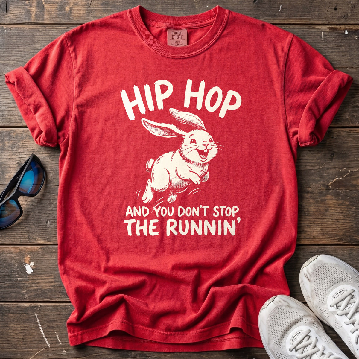Runner's Delight Tee — Red