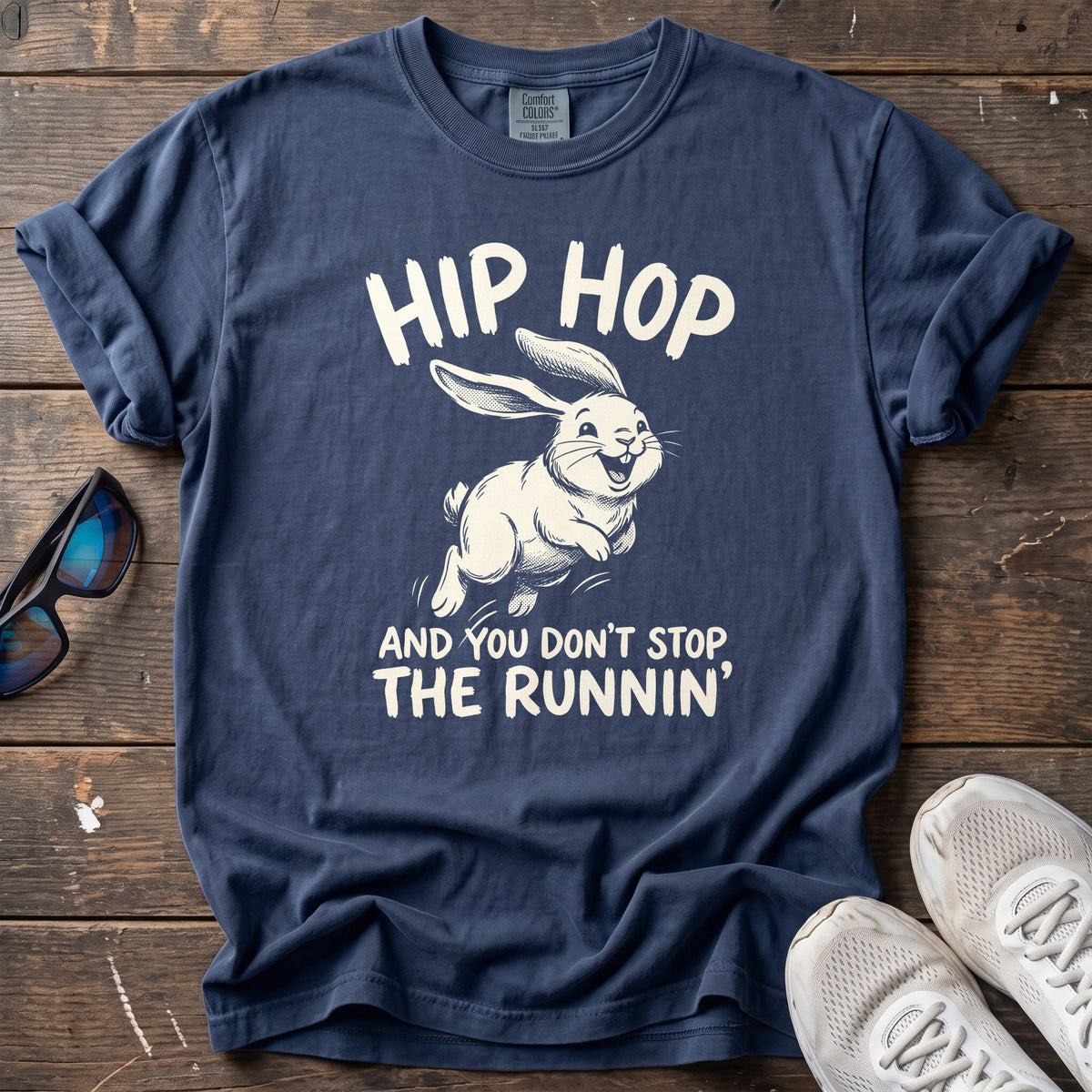Runner's Delight Tee — True Navy