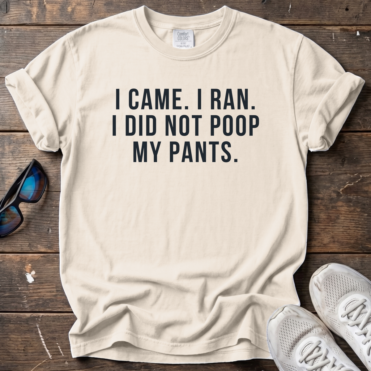 I Did Not Poop My Pants Tee — Ivory
