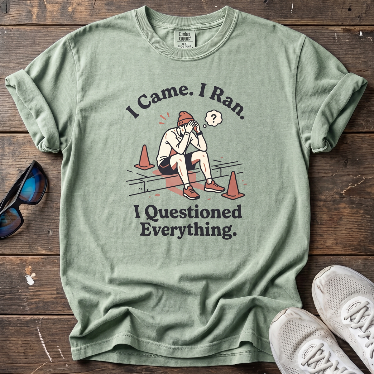 I Questioned Everything Tee — Bay
