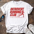 Introvert Running Club Tee — White