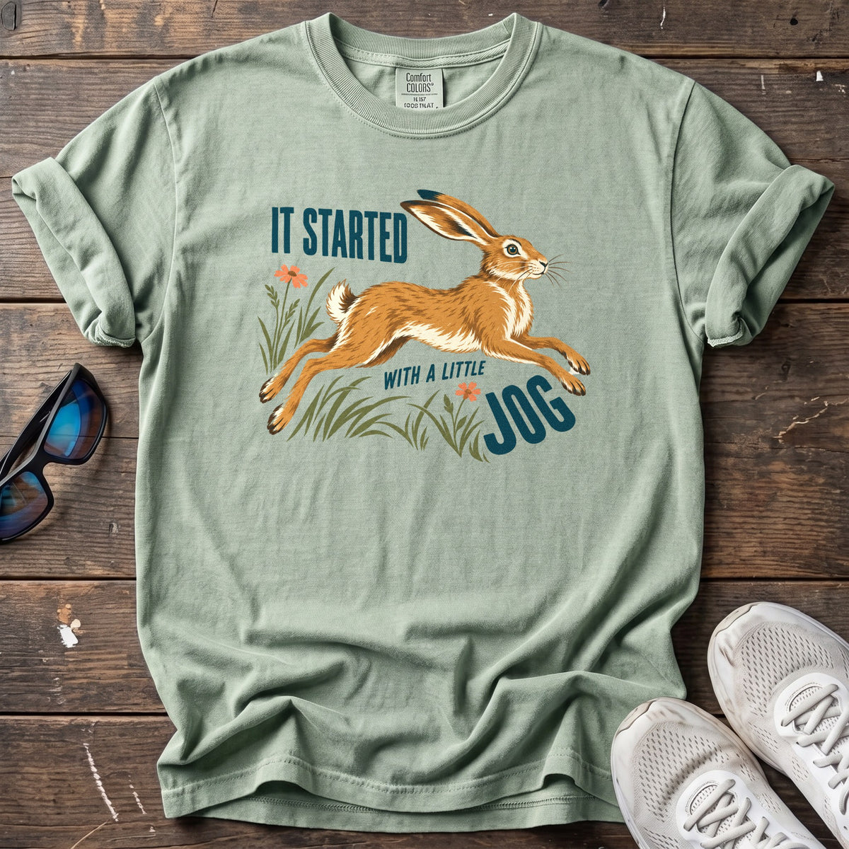It Started With a Jog Tee — Bay