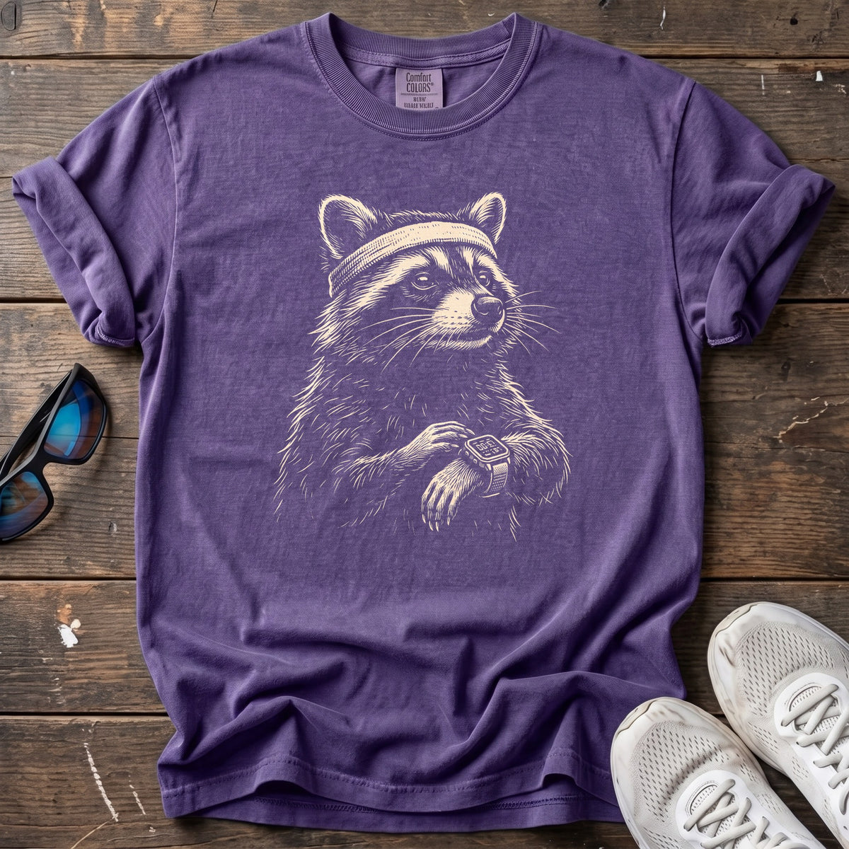 Night Shift Tee — Grape