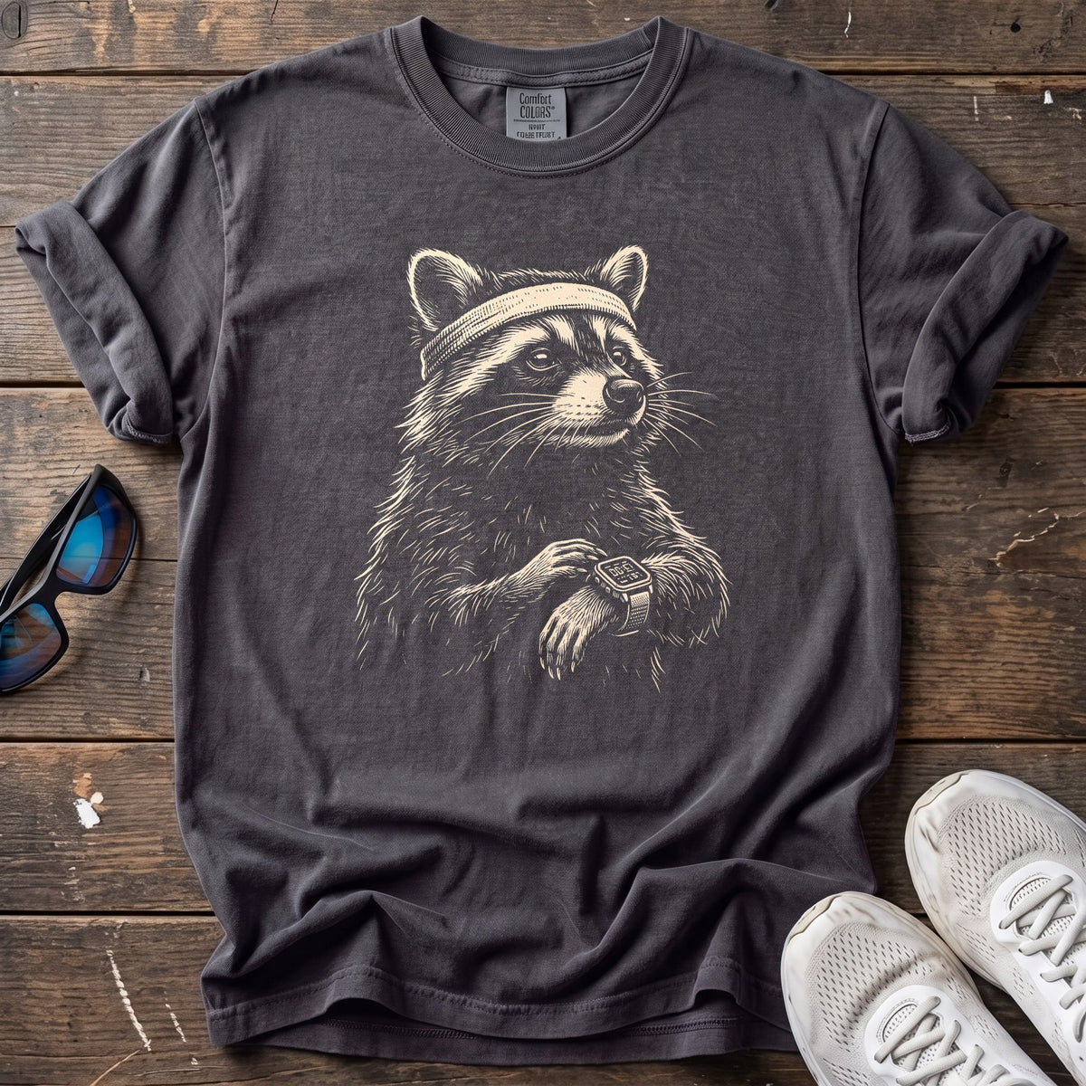 Night Shift Tee — Graphite