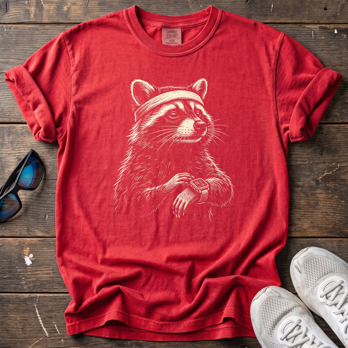 Night Shift Tee — Red