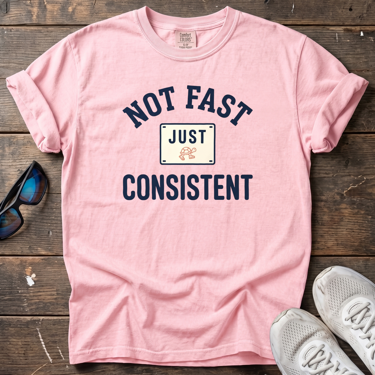 Just Consistent Bib Tee — Blossom