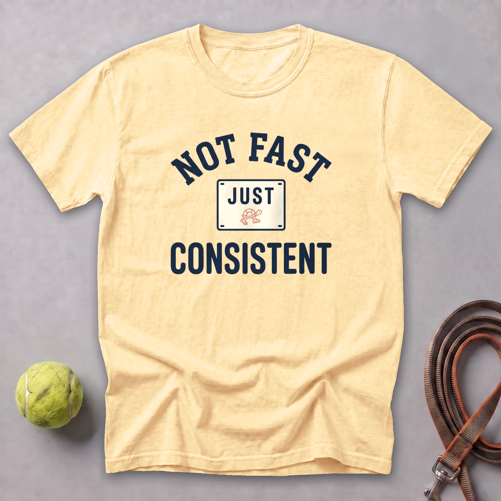 Just Consistent Bib Tee — Butter