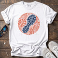 Leave Only Footprints Tee — White