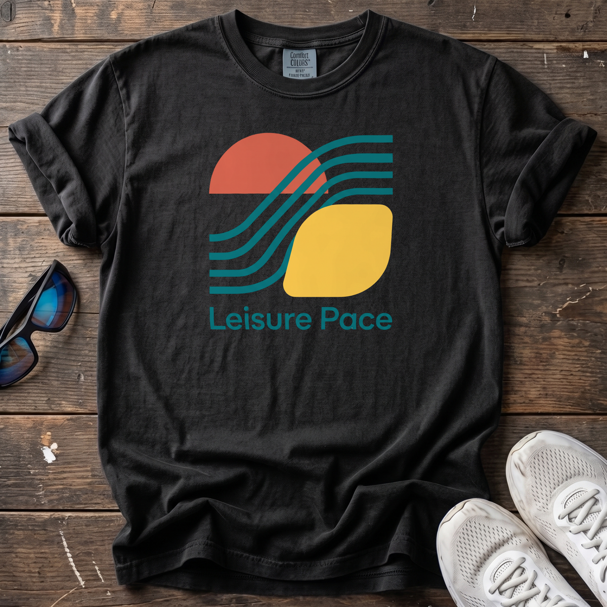 Leisure Pace Tee — Black