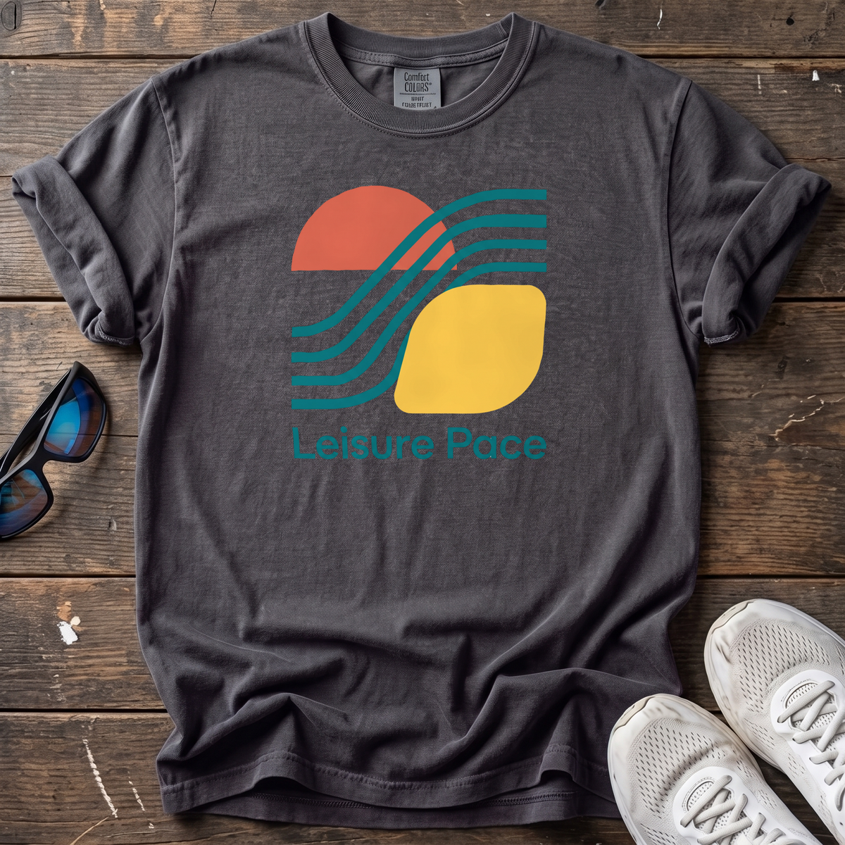 Leisure Pace Tee — Graphite