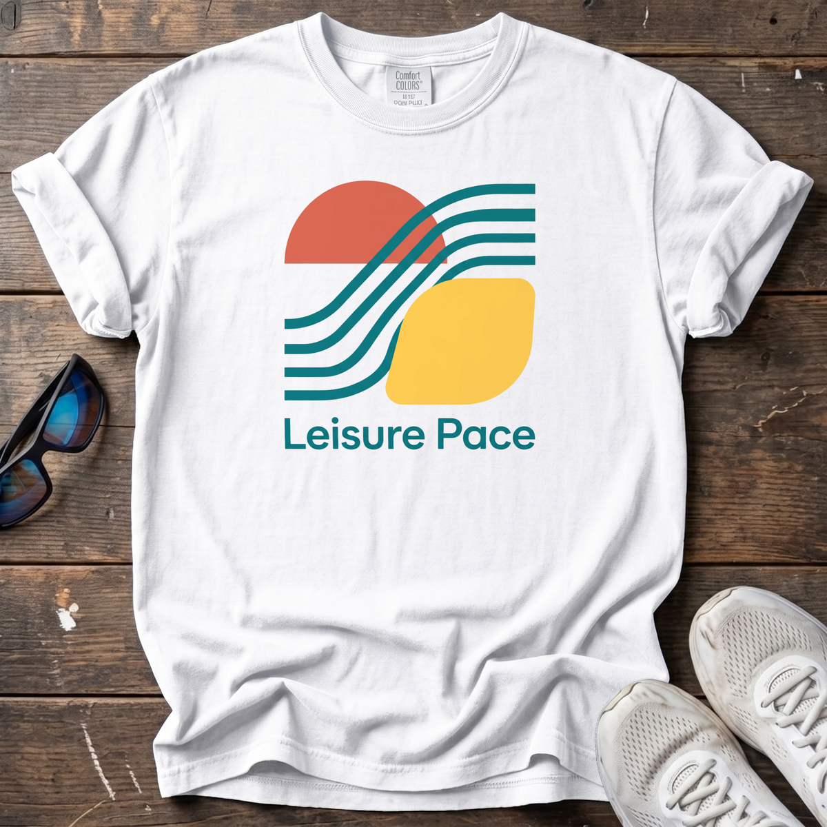 Leisure Pace Tee — White