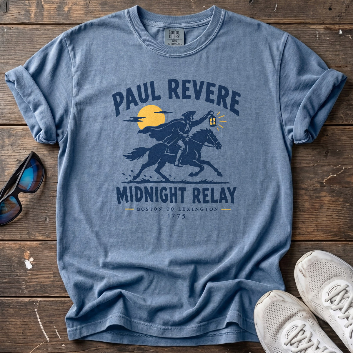Midnight Relay Tee — Blue Jean