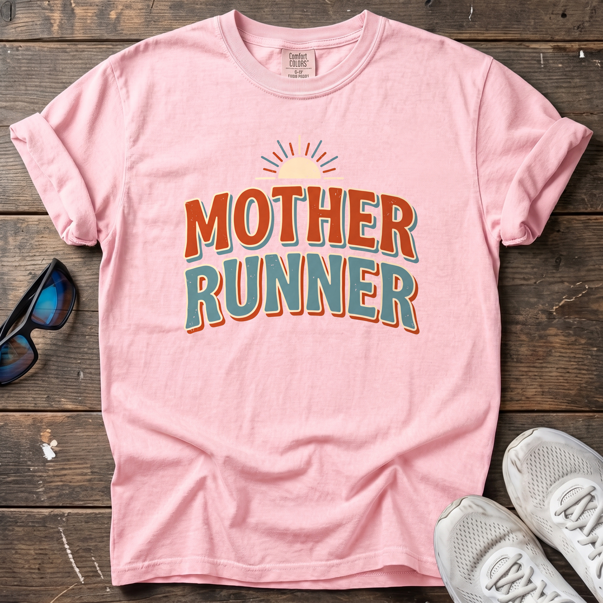 Mother Runner Tee — Blossom
