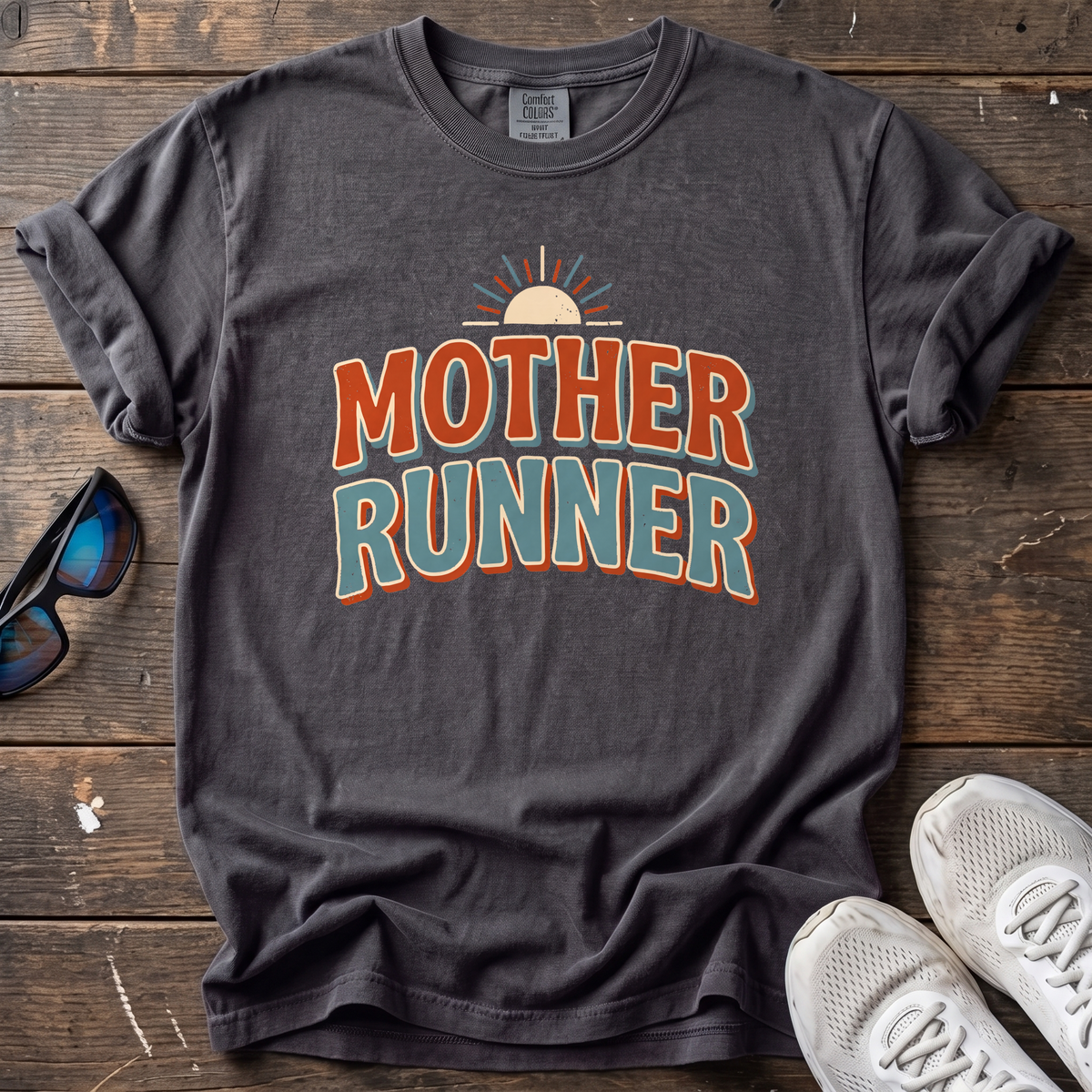 Mother Runner Tee — Graphite