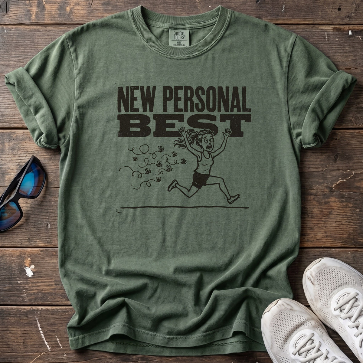 New PB Tee — Moss