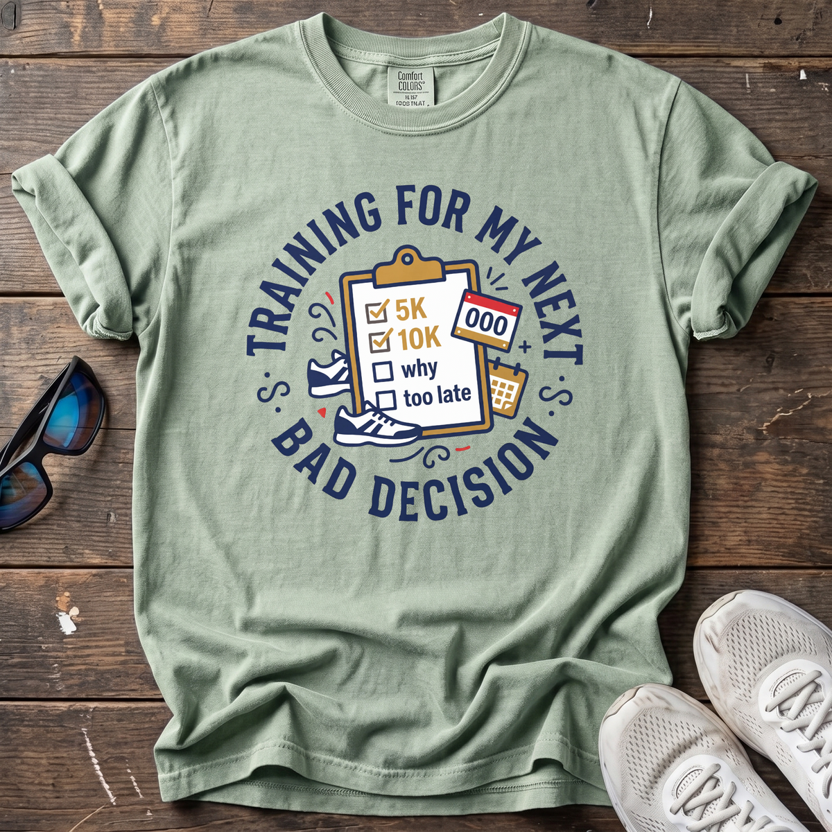 Next Bad Decision Tee — Bay