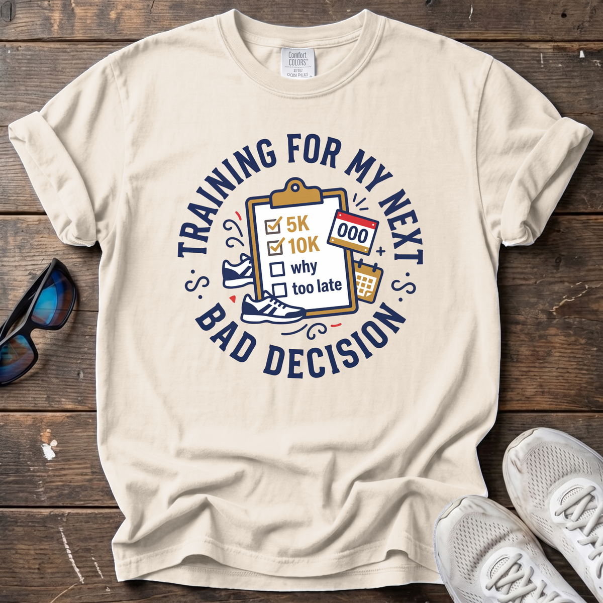 Next Bad Decision Tee — Ivory