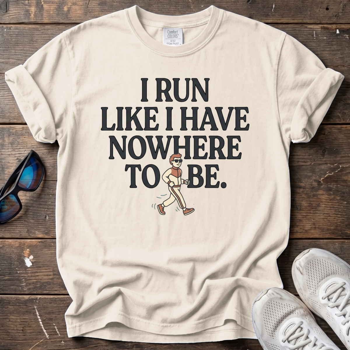 Nowhere to Be Tee — Ivory