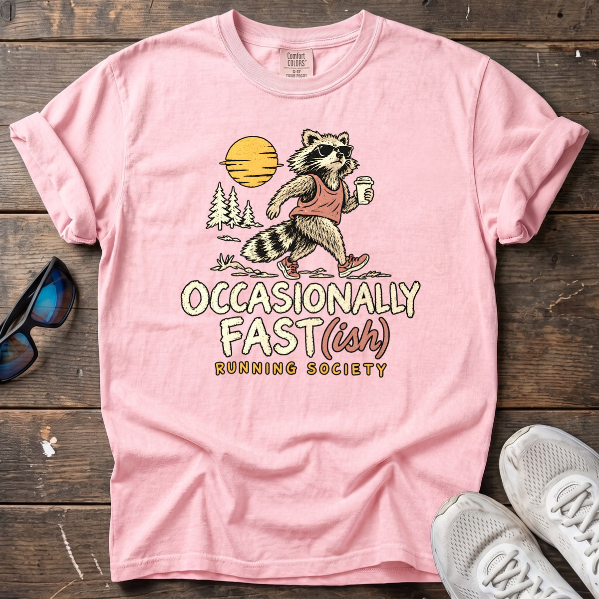 Occasionally Fast(ish) Tee — Blossom