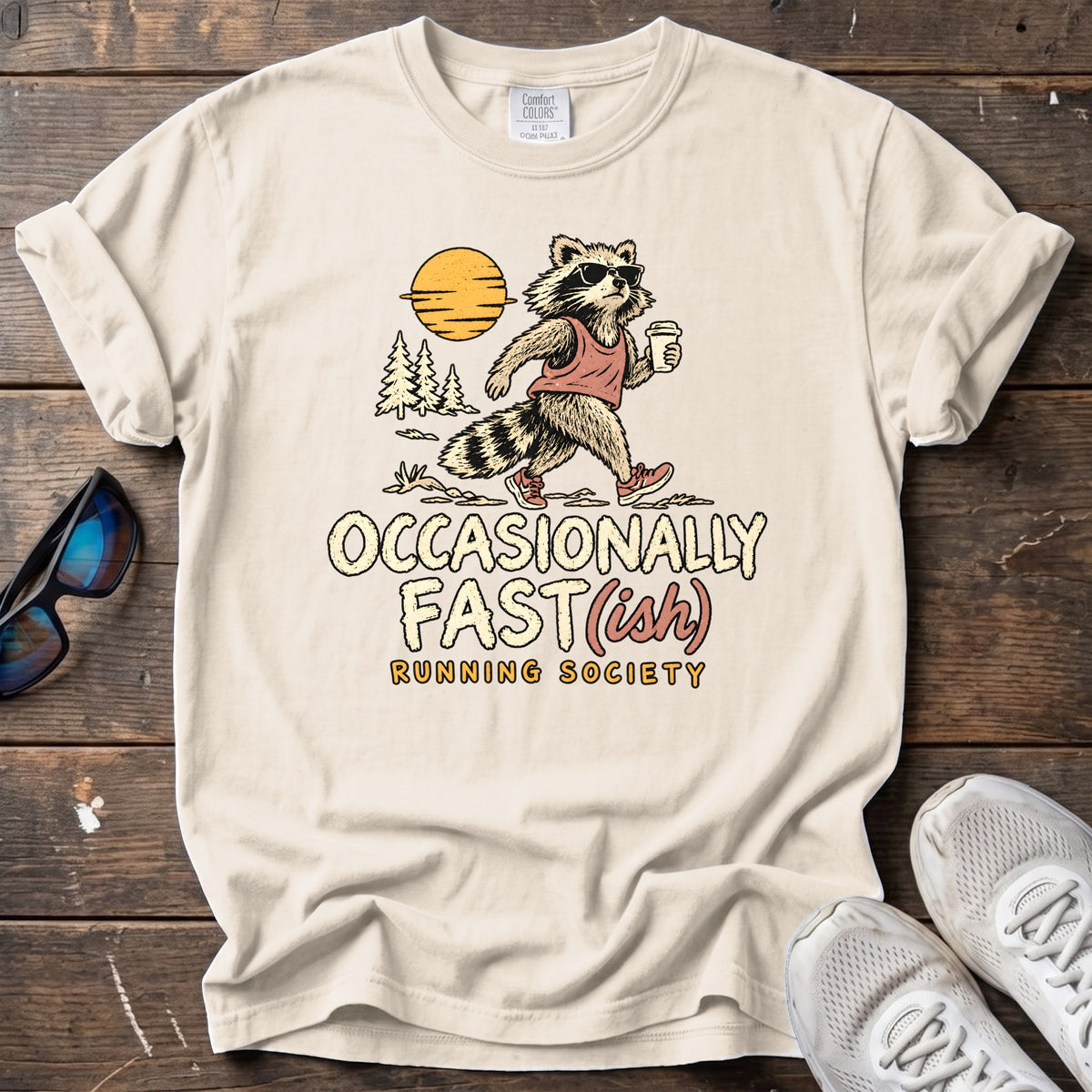 Occasionally Fast(ish) Tee — Ivory
