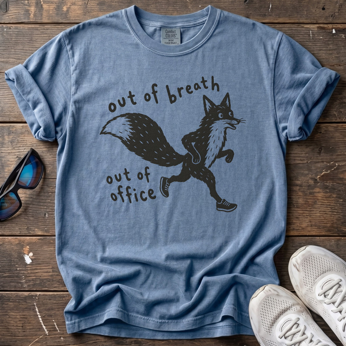 Out of Office Tee — Blue Jean