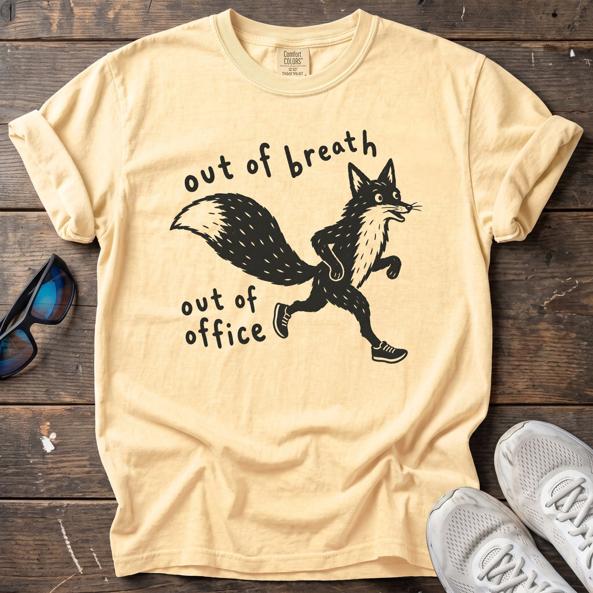 Out of Office Tee — Butter