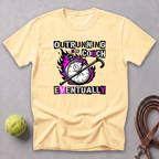 Outrunning the Couch Tee — Butter