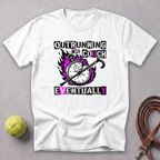 Outrunning the Couch Tee — White